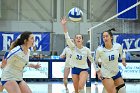 VB vs USCGA  Wheaton College Women's Volleyball vs U.S. Coast Guard Academy. - Photo by Keith Nordstrom : Wheaton, Volleyball